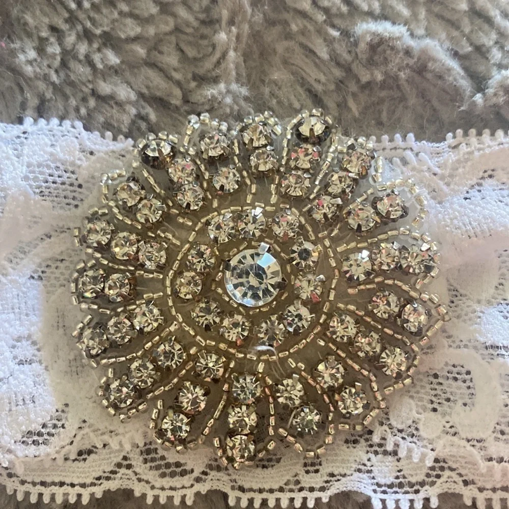 Baby | Lace | Rhinestone | Headband